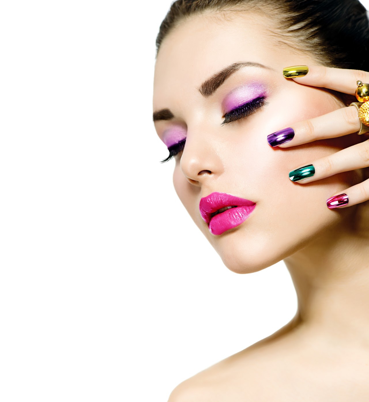 Statement nail color